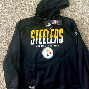 Pittsburgh Steelers New Era Combine Hoodie. Men’s L. NWT